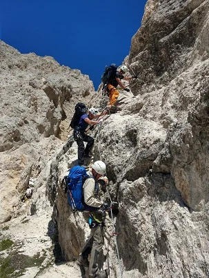 Tour Rosengarten 2022 | © DAV Minden