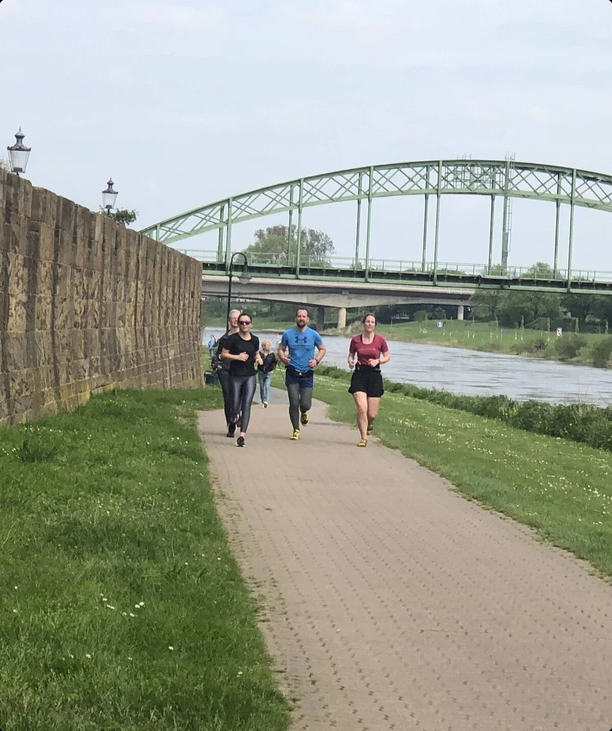 Laufgruppe WFL 2023 | © DAV Minden