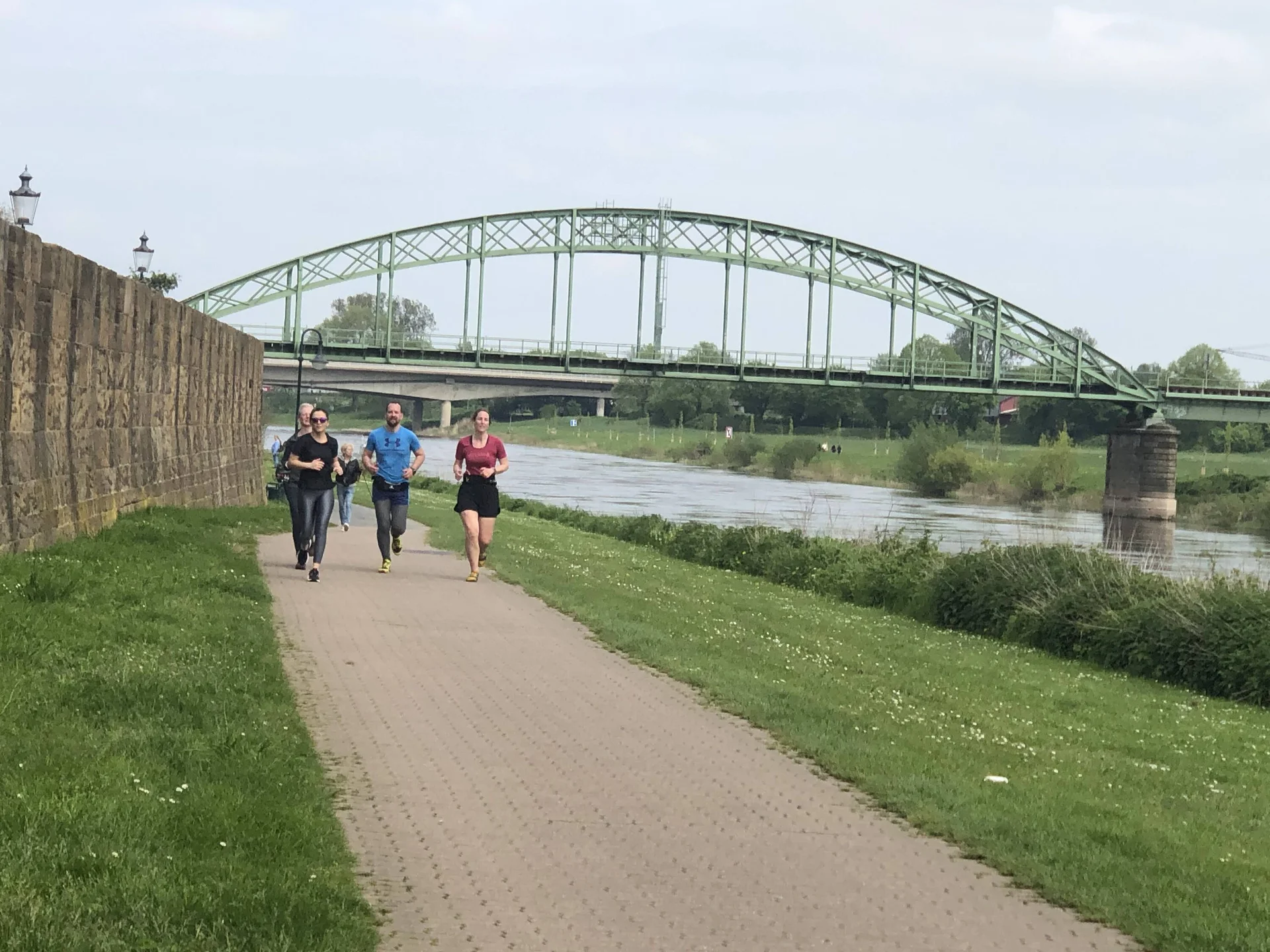 Laufgruppe WFL 2023 | © DAV Minden