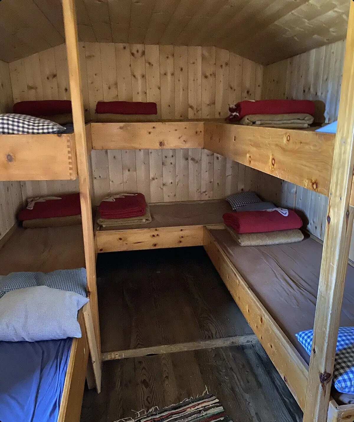 Mindener Hütte- Schlafplätze | © DAV Minden