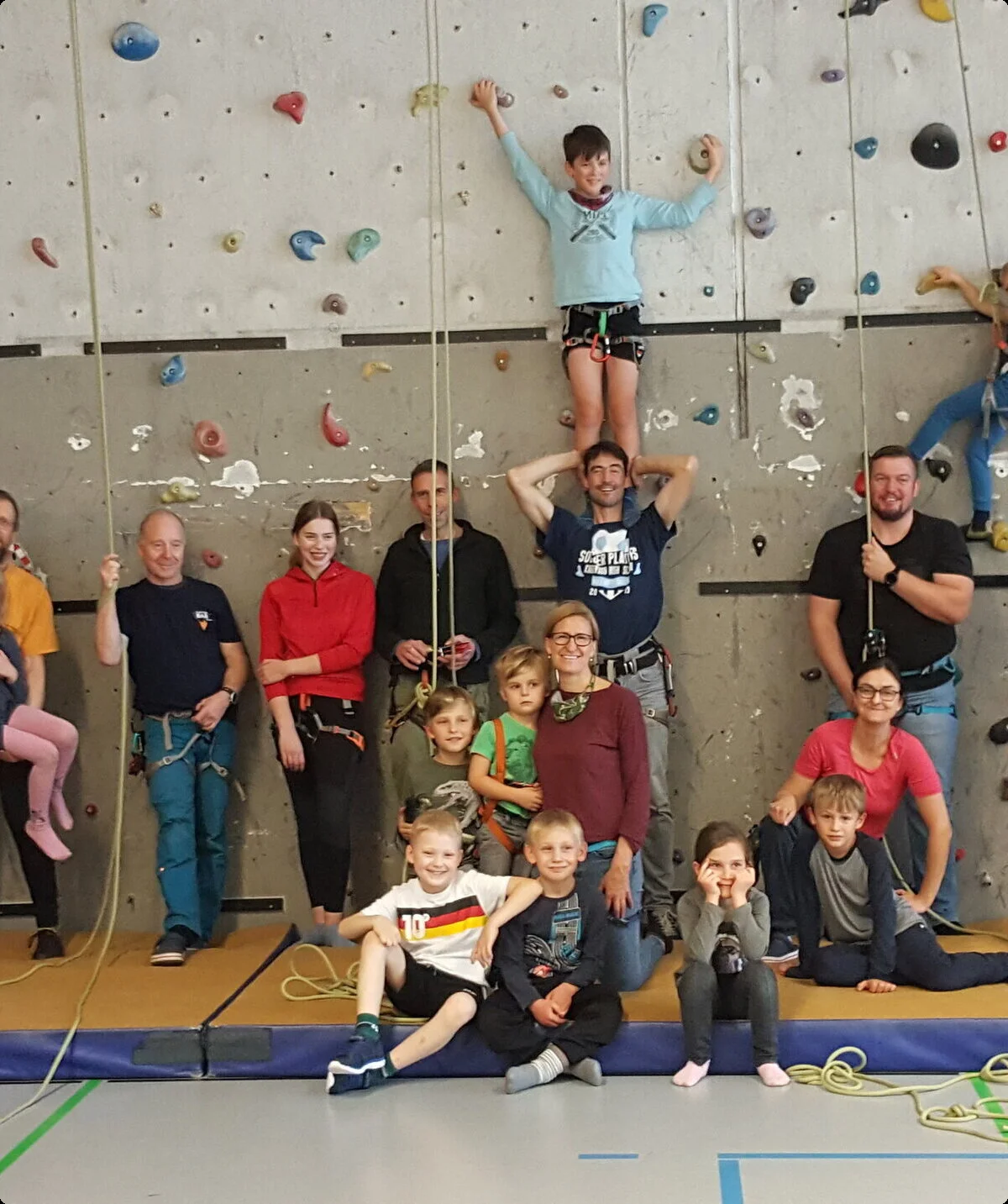 Klettern am Freitag | © DAV Minden
