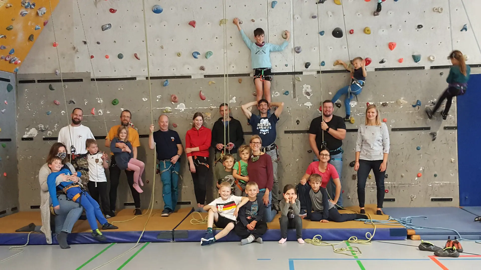 Klettern am Freitag | © DAV Minden